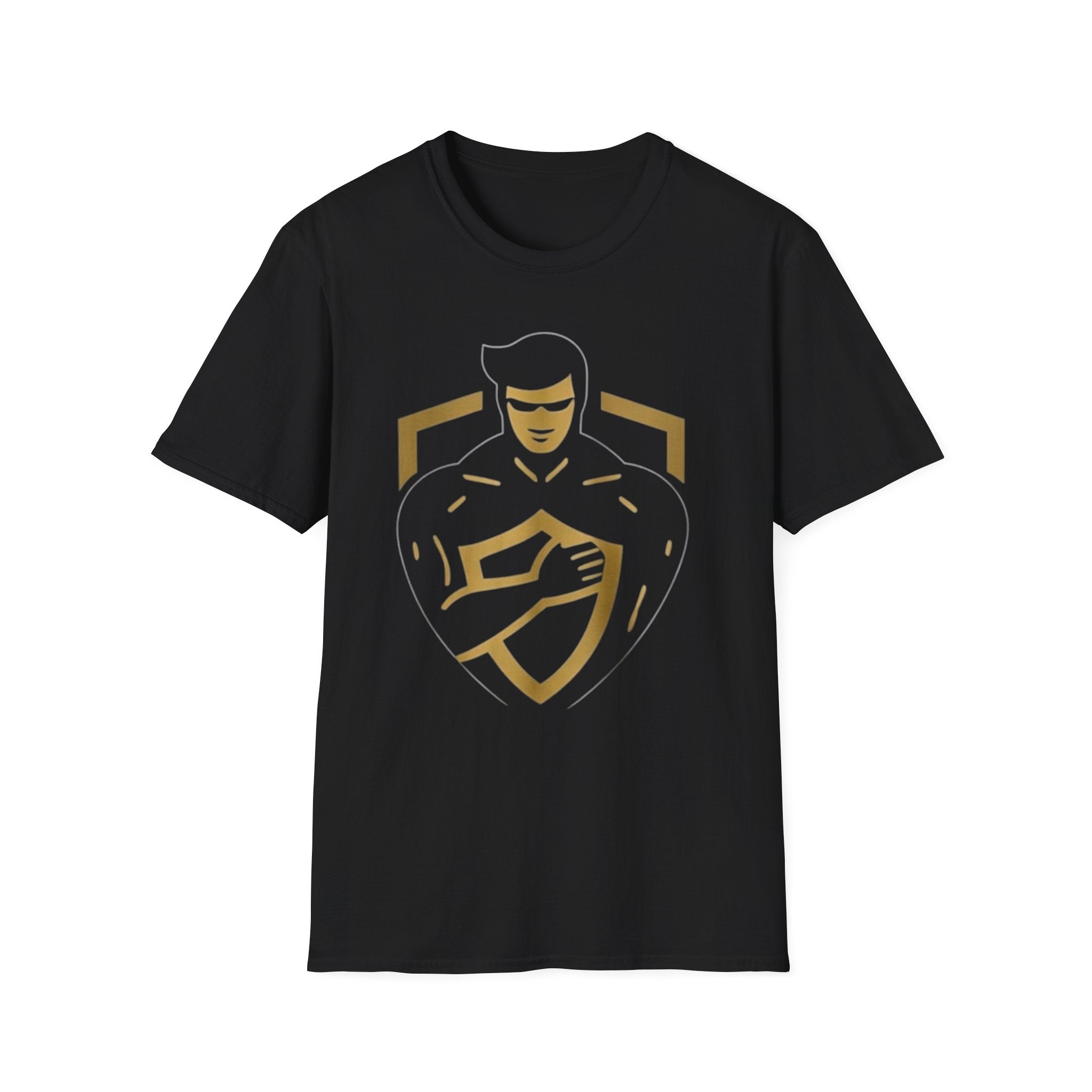 Protector Shield T-Shirt — Men's Heroic Emblem Tee